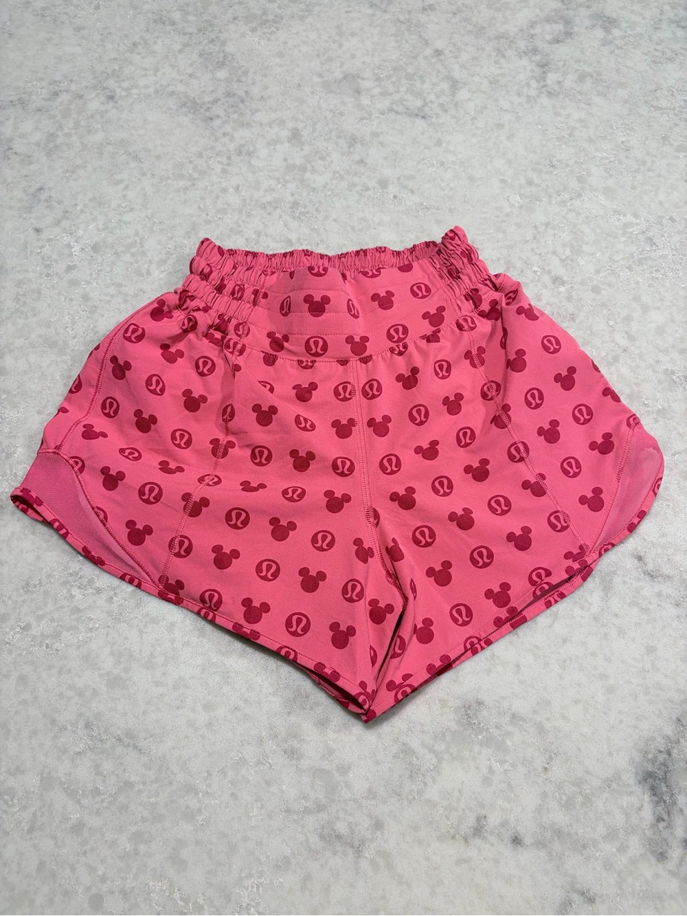 Disney x Lululemon Hotty Hot High-Rise Short 4" - Pink / Size 0